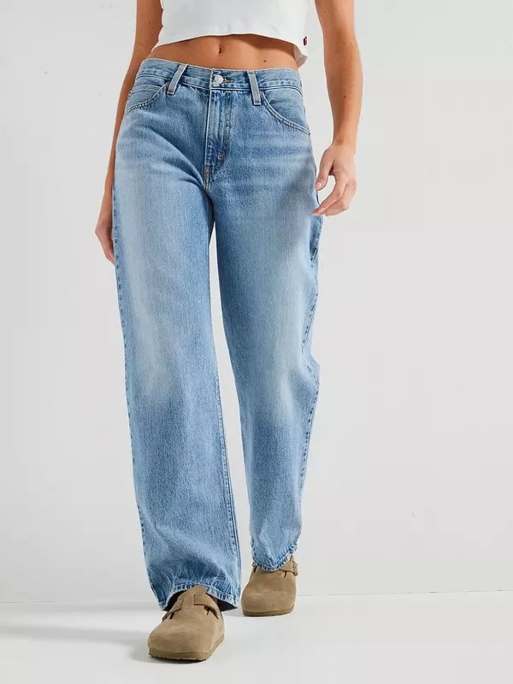 Levi’s ‘94 Baggy Jeans 100% Cotton Denim Womens Size 26 x L31